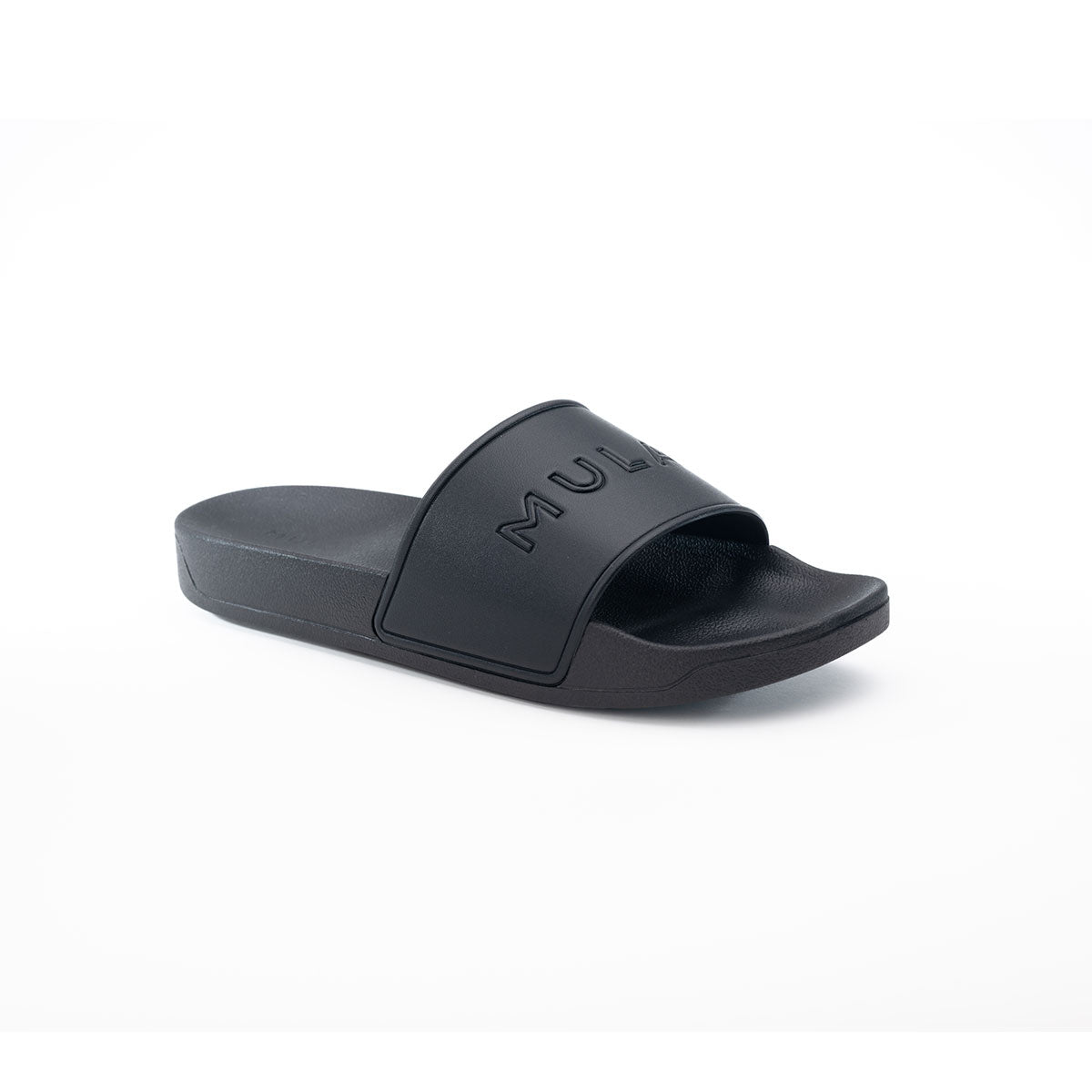 Mulat Classic Slides (6 cm Höhen-Boost - Matte Black)