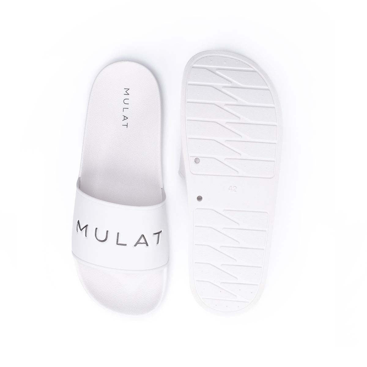 Mulat Classic Slides (6 cm Höhen-Boost - White)