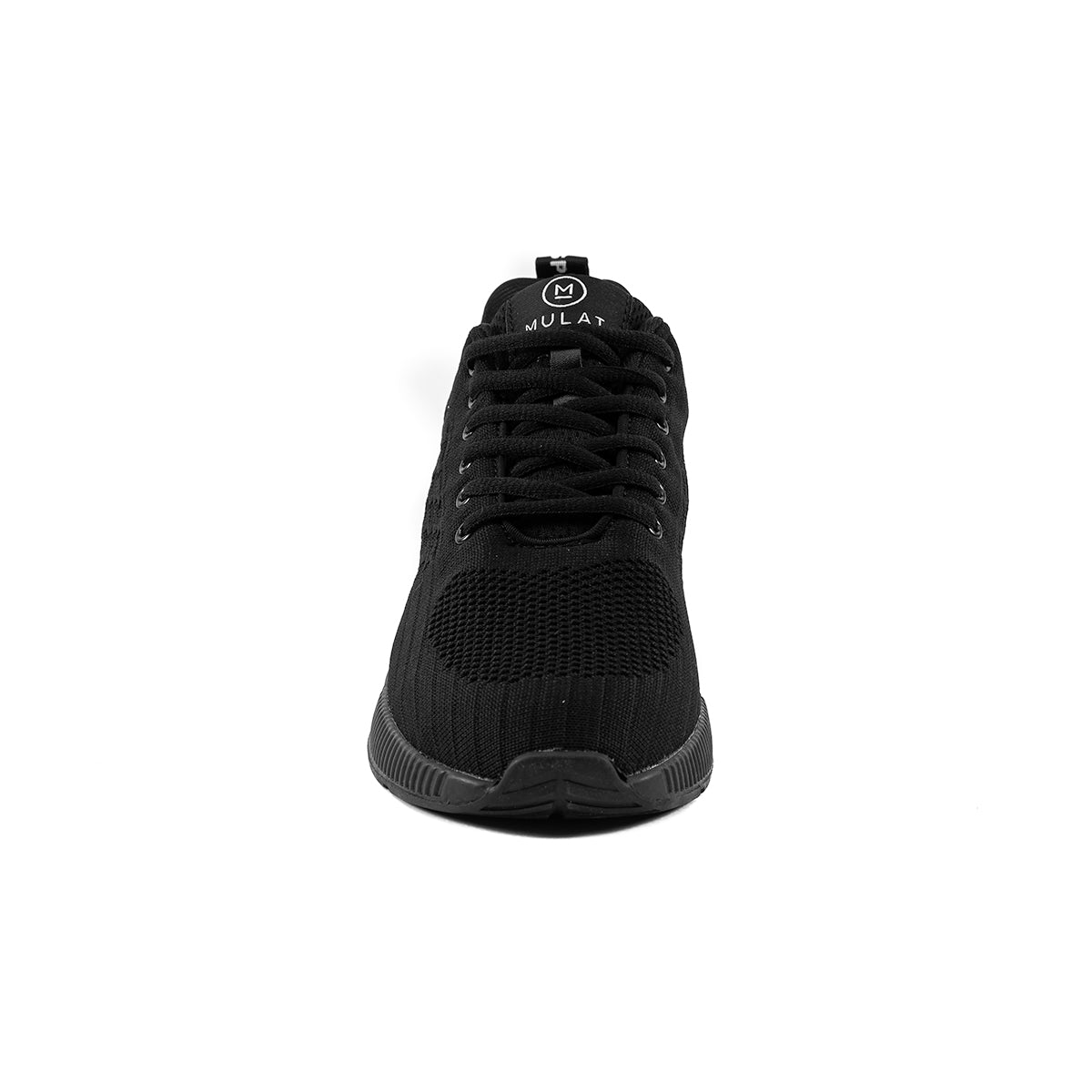 Mulat Ultraplex Sneakers Voll Schwarz (6 cm HÖHEN-BOOST)