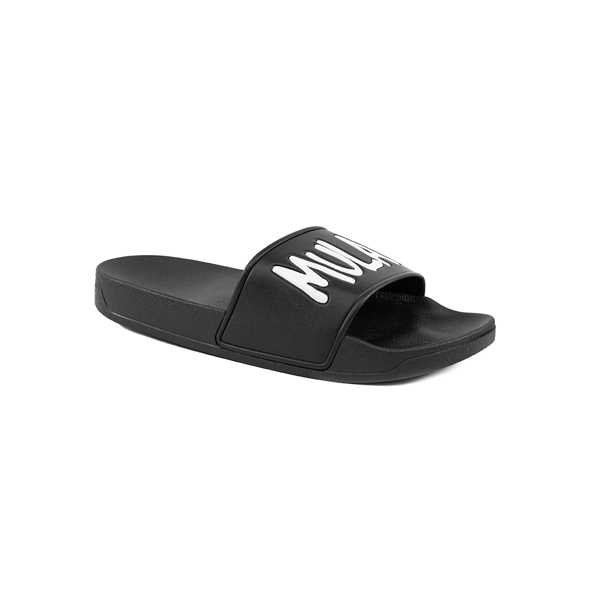 Mulat Abstract Slides (6 cm Höhen-Boost - Matte Black)