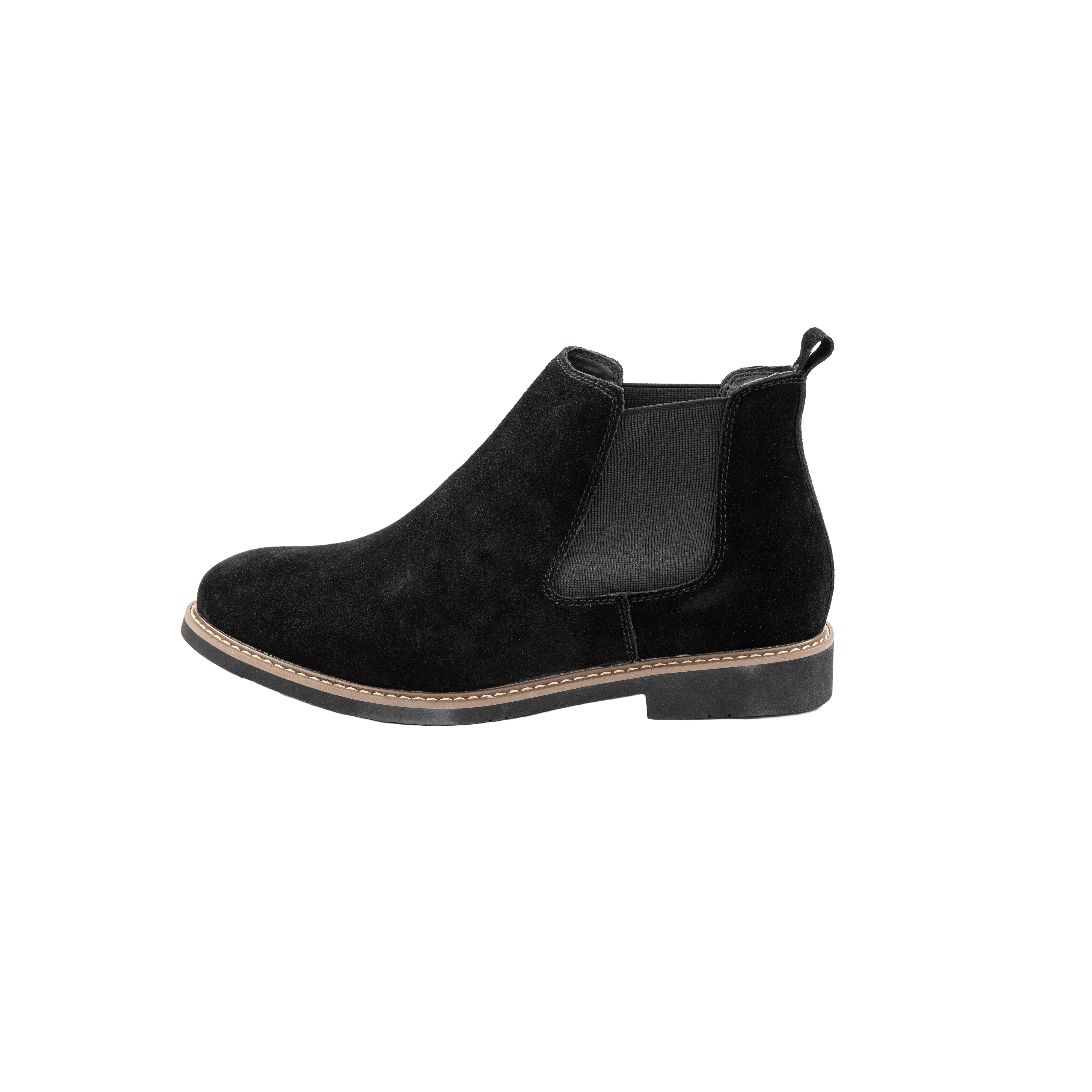 Chelsea Boots Schwarz (2.8" Höhen-Boost)